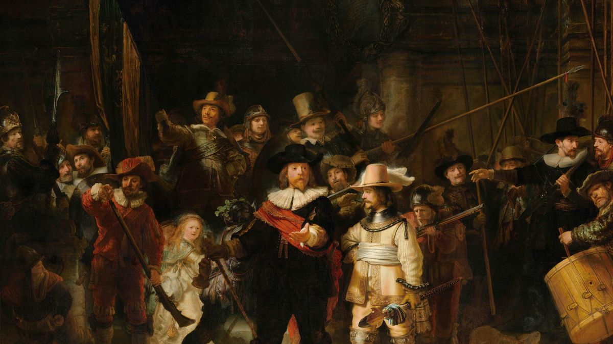 Krádež Rembrandtových obrazů překazila „noční hlídka“, zloděj obrazy hodil na zem a utekl